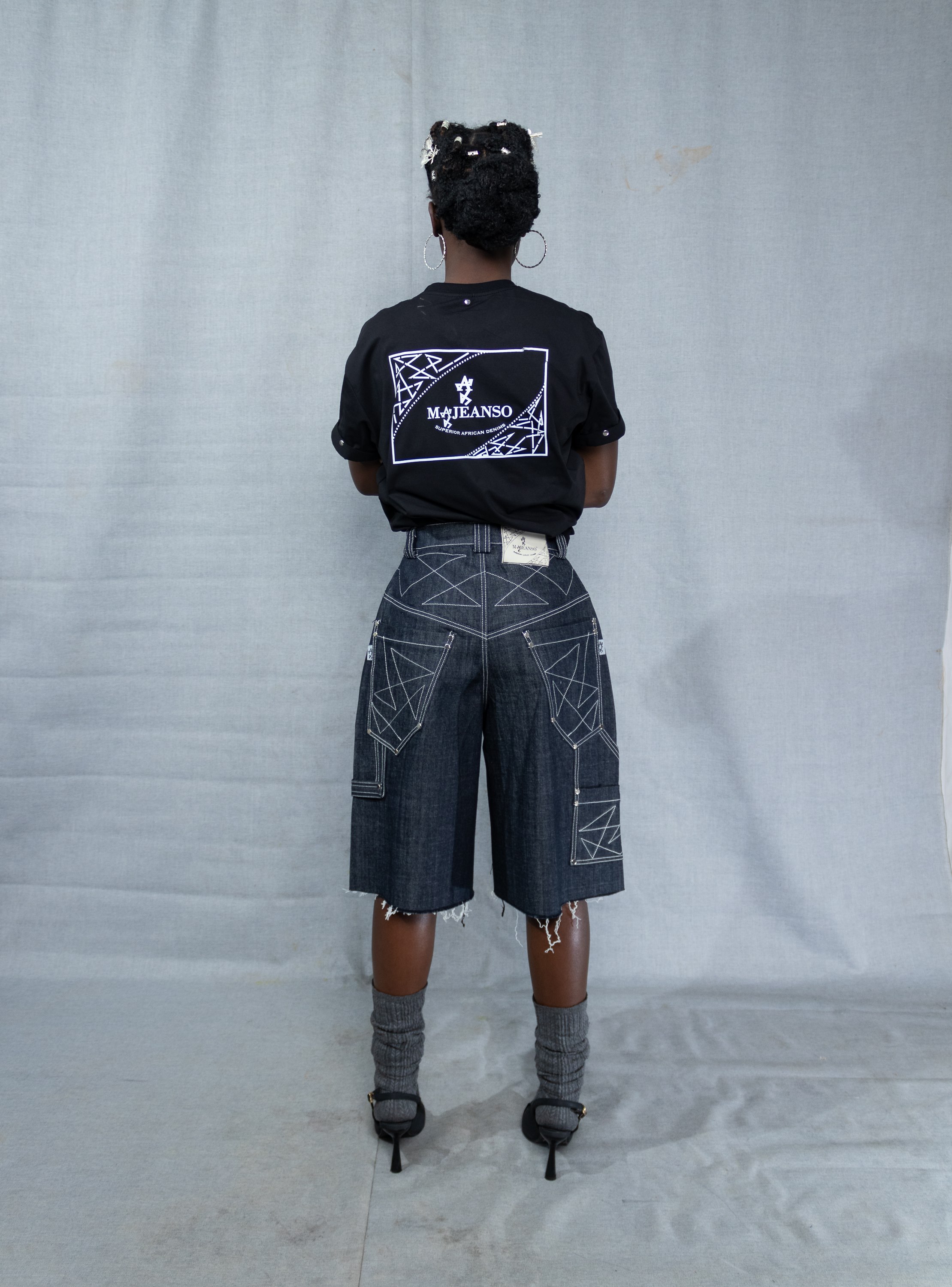 MAJEANSO lookbook: Back detail